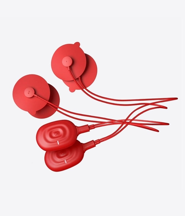 Миостимулятор PowerDot 2.0 DUO, красный