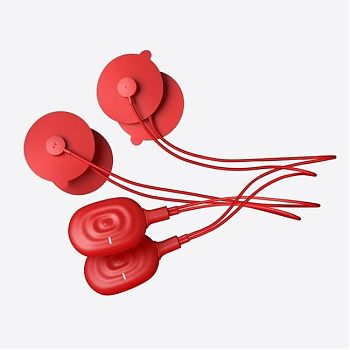 Миостимулятор PowerDot 2.0 DUO, красный